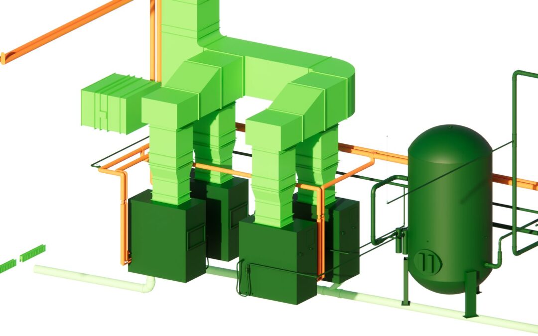 Rozbudowa zakładu produkcyjnego – Modele BIM